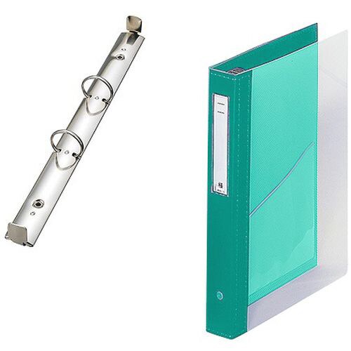 カルテブッククリヤー 2穴タイプ ライトグリーン