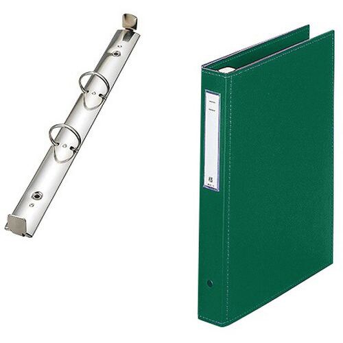 カルテブックスタンダード 2穴タイプ グリーン