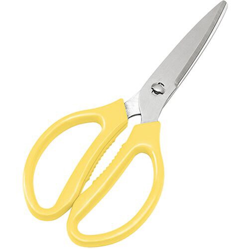 ステンレス セレクトキッチンバサミ イエロー