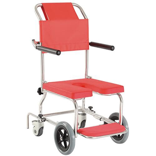 シャワー用車いす レッド KSC−2/ST