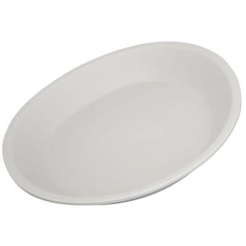 リッジディナーウェア クーププレート セメント