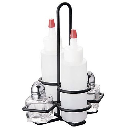 ワイヤーコンジメントラック ソルト&ペッパー入れ付