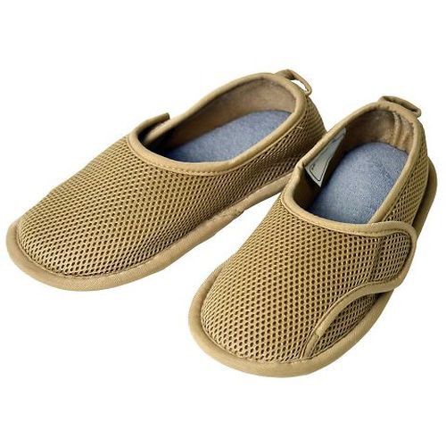 ささえルームシューズ(つま先閉じ)ベージュ M