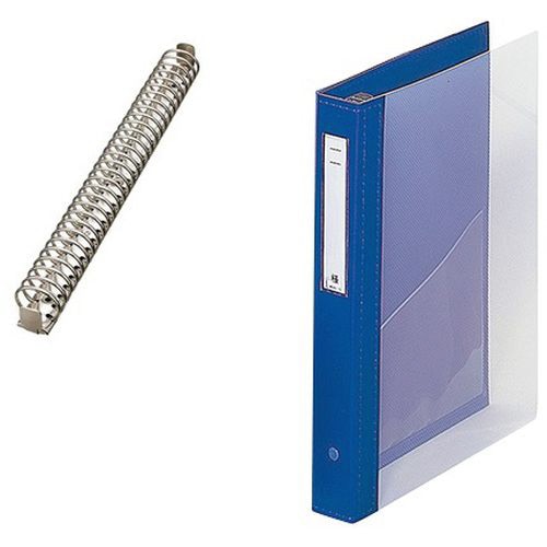 カルテブッククリヤー 30穴タイプ ブルー