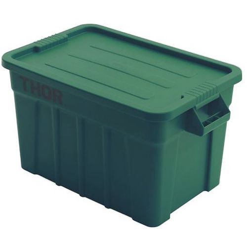 ラージボックス(フタ付) グリーン 3012