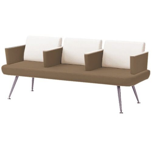 待合ベンチ 1740×600×740mm 全肘付き