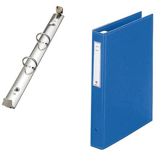 カルテブックスタンダード 2穴タイプ ライトブルー