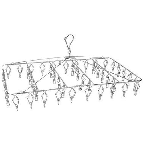 折りたたみ ステンレスピンチハンガー角48ピンチ