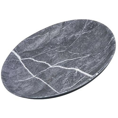 リッジディナーウェア サラダプレートソープストーン