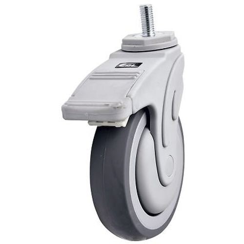 シェルビング用自在キャスター ストッパー付 2個入