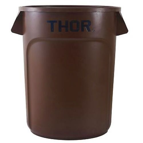 ラウンドコンテナ 75L ブラウン 1012