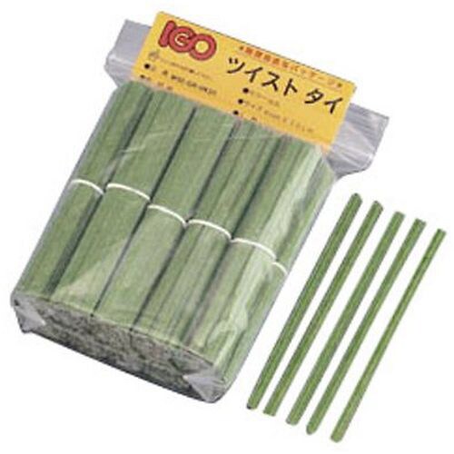 紙タイ カット品 4mm×10cm 抹茶