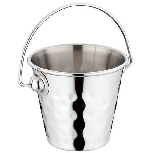 ステンレス プチバケット(ツチ目入) 13cm