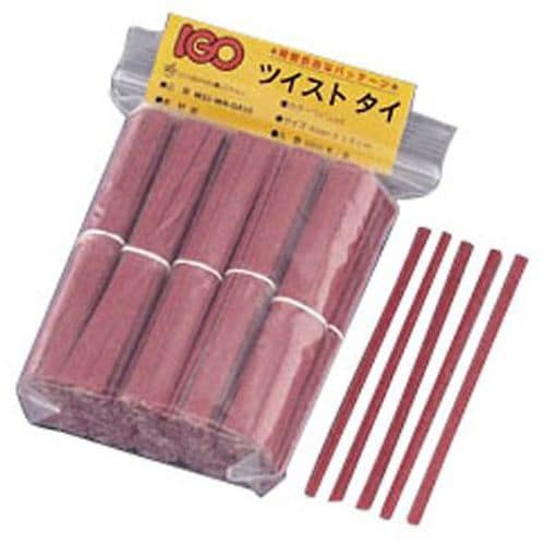 紙タイ カット品 4mm×10cm ワインレッド