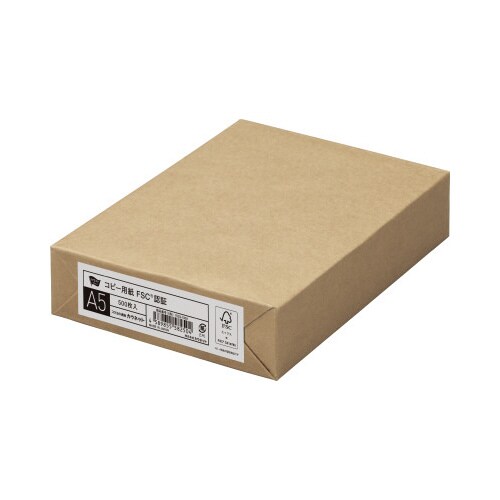 FSC(R)認証 コピー用紙 A5 5冊