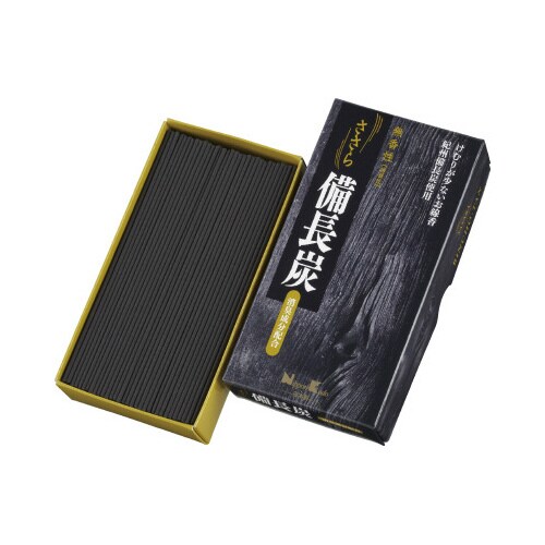 ささら備長炭 無香性 バラ詰 120g