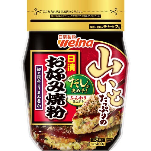 山いもたっぷりのお好み焼粉400g12個