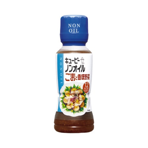 キユーピーノンオイルごまと香味野菜180ml12本