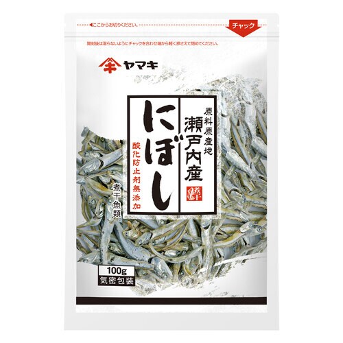 瀬戸内産無添加煮干100g15個