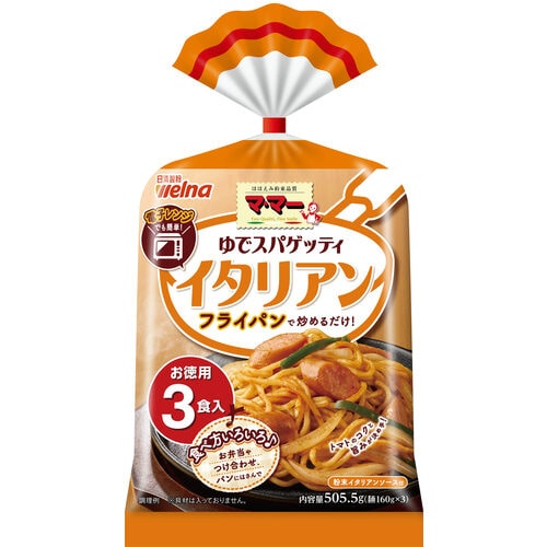 マ・マ―ゆでスパイタリアン3食505.5g12個