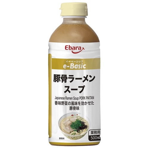 エバラe−Basic豚骨ラーメン500ml12個