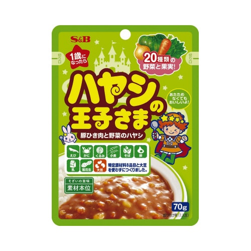 SBハヤシの王子さまレトルト70g20個