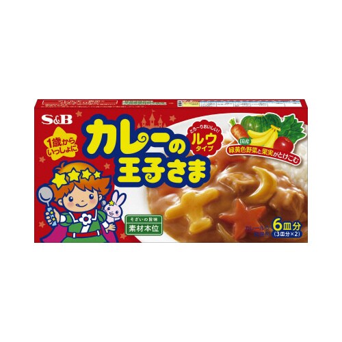 SB カレーの王子さまルウタイプ80g20個