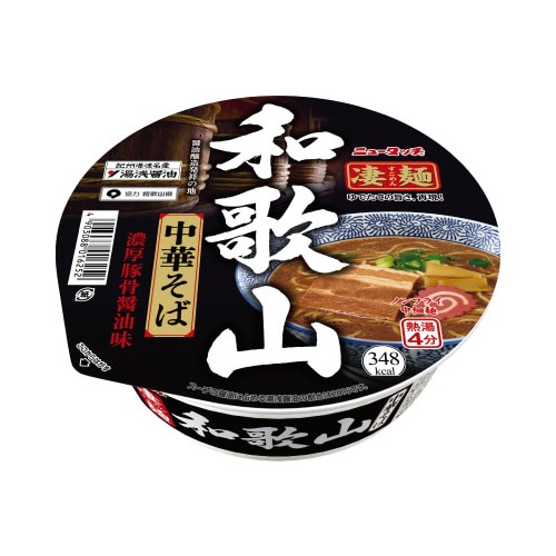 ニュータッチ凄麺和歌山中華そば118g12個