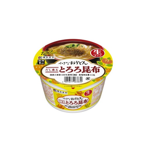 寿がきや小さなおうどん梅じそ85g12個