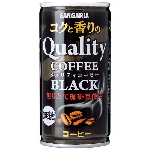 クオリティコーヒーブラック185g30本