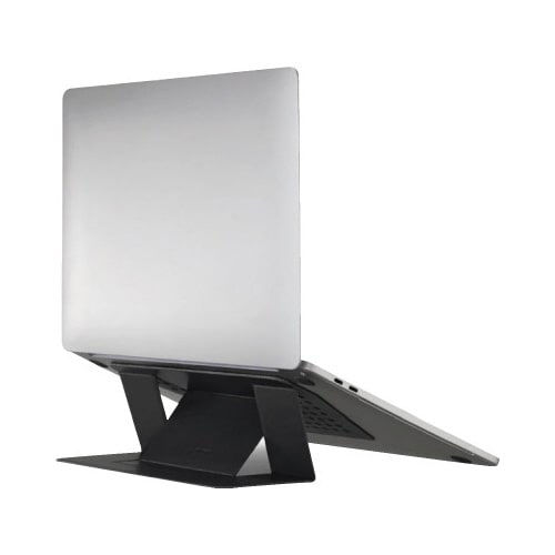 超薄型ノートパソコンスタンド(粘着)ブラック