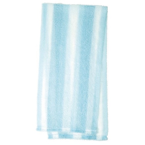 うさぎのしっぽのボディタオル ブルー