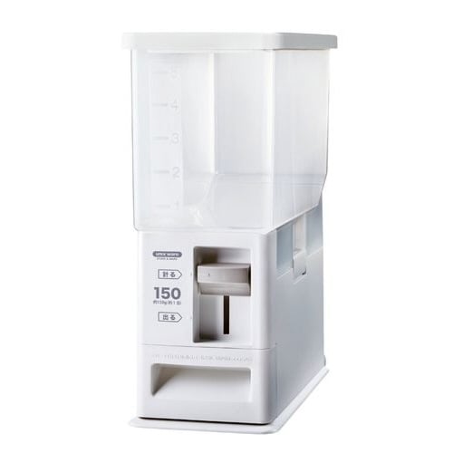 計量米びつ 6kg ホワイト