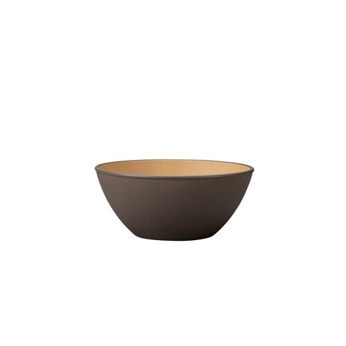 アースカラー抗菌ボウル ダークブラウン
