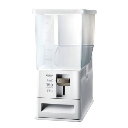 計量米びつ 12kg ホワイト