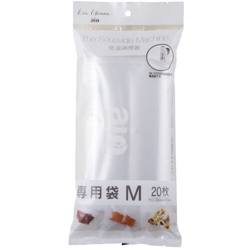 低温調理機 専用真空袋 Mサイズ20枚入