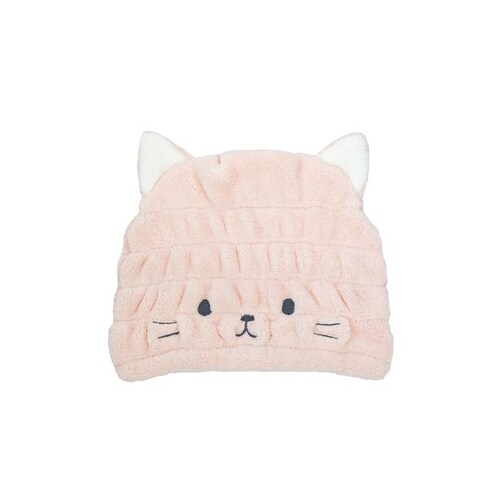 吸水アニマルキッズキャップ ネコ