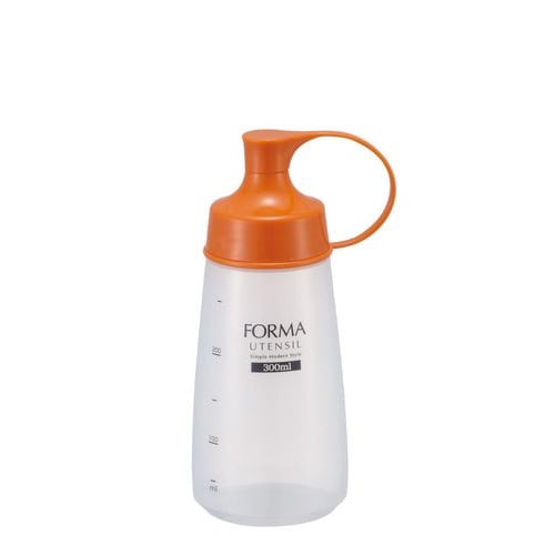フォルマ 調味料ボトル 広口(中) オレンジ