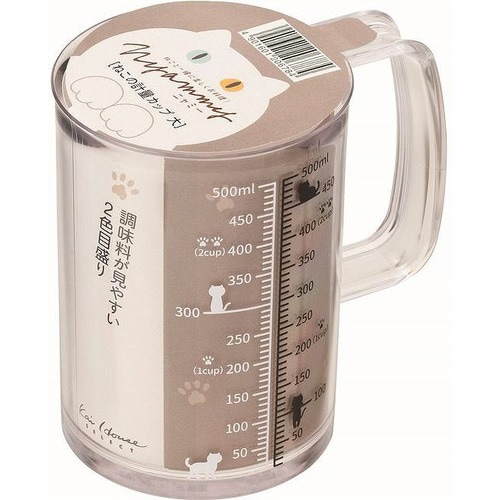 Nyammy ねこの計量カップ 500ml