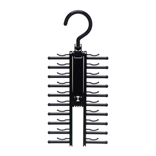 ネクタイハンガークロス ブラック