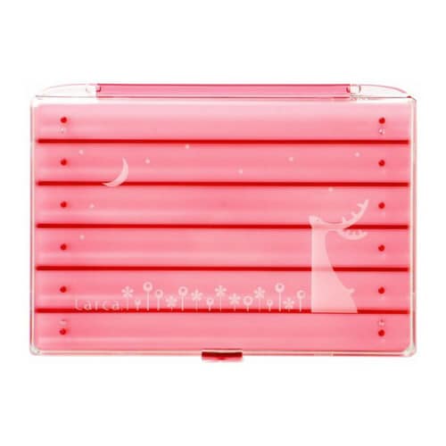 ラルカ ネックレスケース ピンク