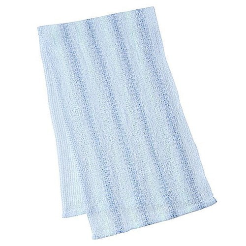 ウォーターカラー ボディタオル ブルー