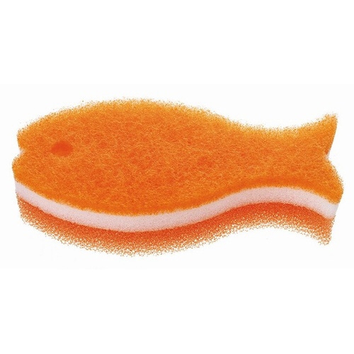 おさかなスポンジ オレンジ