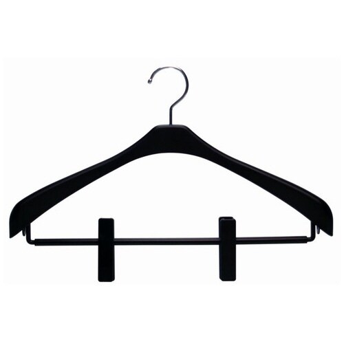 リバース ジャケットスリムクリップ42 2本組BK