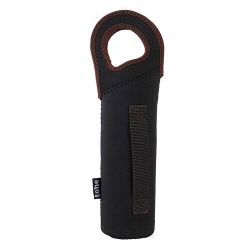 ボトルカバー Lサイズ チェックブラック