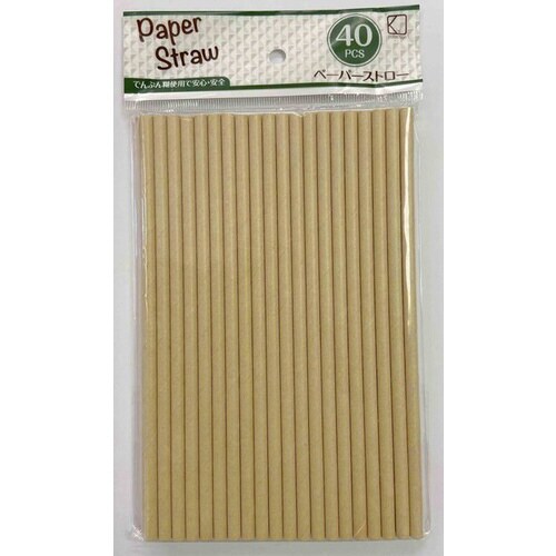 ペーパーストロー6×190mm40本入 NT