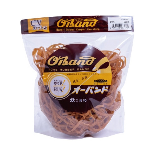 オーバンド 500g透明袋 #315 アメ