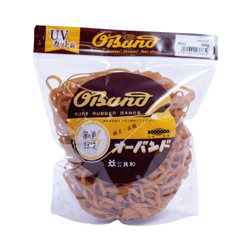 オーバンド 500g透明袋 #515 アメ