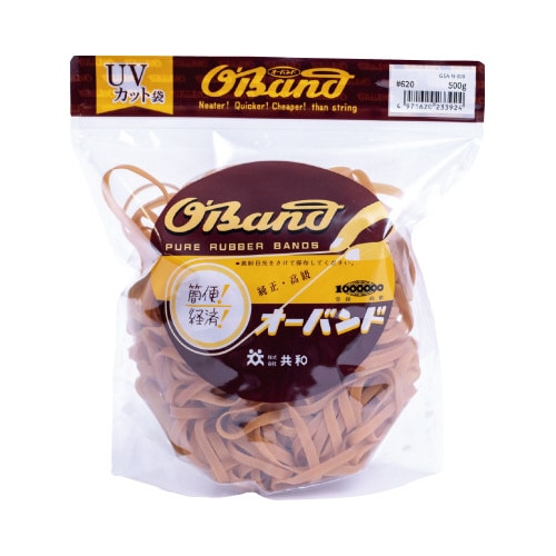 オーバンド 500g透明袋 #620 アメ