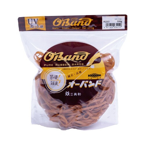 オーバンド 500g透明袋 #1215 アメ